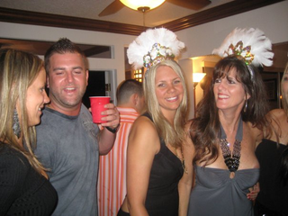 Illustration for article titled The One Where The LA Angels Catcher's Mom Accidentally Shows Her Nipple On New Year's Eve